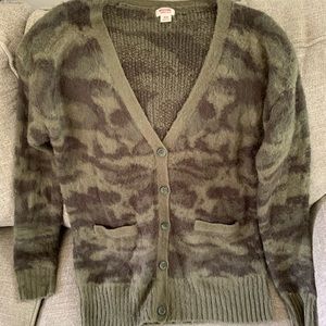 Oversized Mossimo Camo Sweater